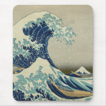 The Great Wave Mousepads