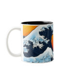 THE GREAT WAVE mug by nicola