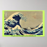 The great wave of Kanagawa by Katsushika,Hokusai posters