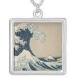 The Great Wave of Kanagawa necklaces