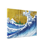 The great wave off Kanagawa by Katsushika Hokusai Stretched Canvas Prints