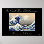 THE GREAT WAVE OFF KANAGAWA posters