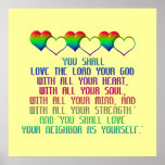 The Greatest Commandment Print
