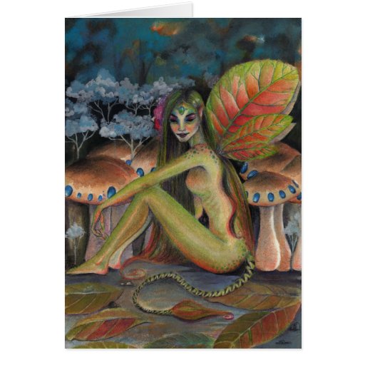 The Green Faerie Greeting Cards
