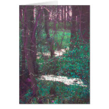 The Green Fairy Woods Greeting Cards
