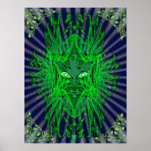 the green man posters