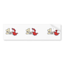 the grim typer bumper sticker