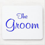 The Groom (Blue) Mousepad