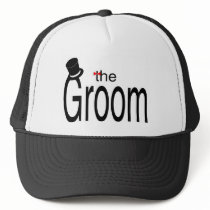 The Groom Trucker Hats