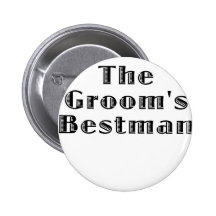 The Grooms Bestman Buttons