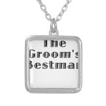 The Grooms Bestman Pendants
