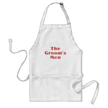 The Grooms Men Apron