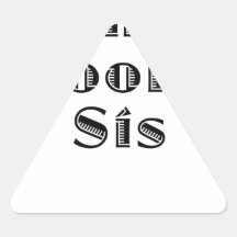 The Grooms Sis Sticker