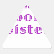 The Grooms Sister Sticker