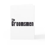 The Groomsmen (Mafia) cards