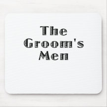 The Groomsmen Mouse Pad