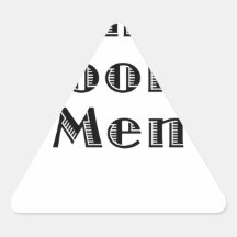 The Groomsmen Triangle Sticker