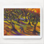 THE GROVE OF OLIVES MOUSEPAD
