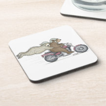 The Gruffies® Cork Coaster