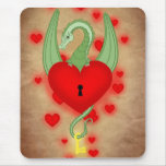 The guardian of the heart mouse pad