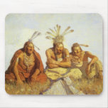 The Guardians War or Peace by NC Wyeth mousepads