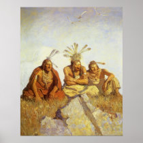 The Guardians War or Peace by NC Wyeth Posters