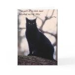 The Guilt Of My Dark Deed... Greeting Cards