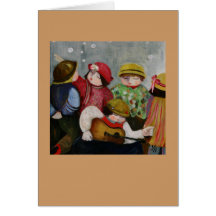 The Guitar Player Card