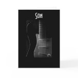 'THE GUITAR' SON'S BIRTHDAY CARD