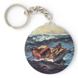 The Gulf Stream Gulf Stream By Homer Winslow keychains