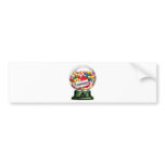 The Gumball Machine of Happiness bumper stickers