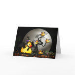 The Halloween Bat Duck Family cards