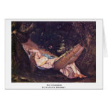 The Hammock By Gustave Courbet cards