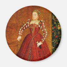 The Hampden Portrait of Elizabeth I of England Magnet