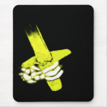 The hand that holds the broken sword... mouse pad