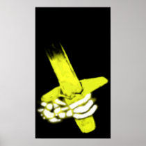 The hand that holds the broken sword... posters