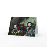 "The Handsome Frog" Greeting Card