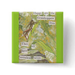 The Happy Grasshoppers Pin