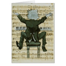 The Happy Pianist Card