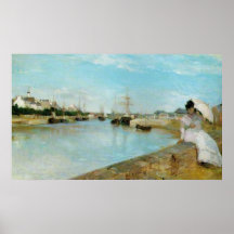 The Harbour at Lorient Print