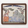The Hare And The Elephant King In Front Of The Mir Mousepad