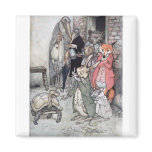The Hare and the Tortoise magnets