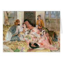 The Harem, c.1850 Card