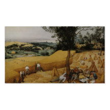 The Harvesters, 1565 - Pieter Bruegel the Elder Business Cards