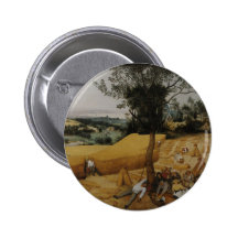 The Harvesters, 1565 - Pieter Bruegel the Elder Pin