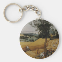 The Harvesters, 1565 - Pieter Bruegel the Elder Keychains