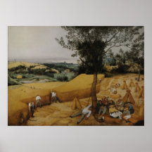 The Harvesters, 1565 - Pieter Bruegel the Elder Posters
