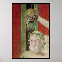 The Head of the Elderly Silenus Print
