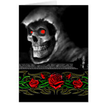 The Heart of Darkness Greeting Card