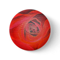 The Heart of the Rose Pinback Button